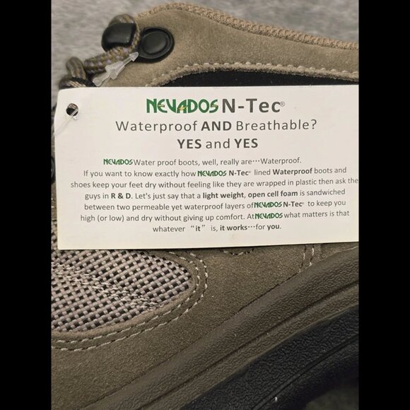 Nevados Klondike WP Low Hiking Boots Womens 9 Brown Waterproof V4161WEXT NWT - Picture 3 of 16
